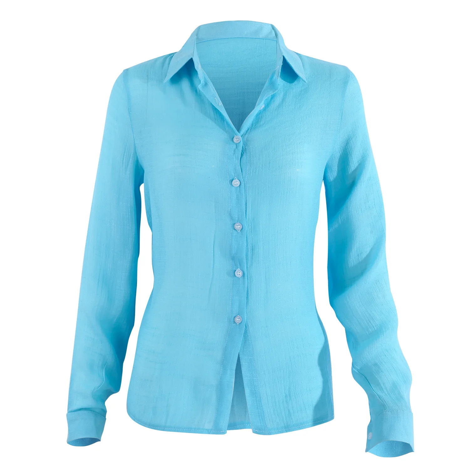 

Gentillove Office Lady Oversized Button Shirts Elegant Solid Lapel Tops Casual Cotton and Linen Blouse Plus Size Loose Tops