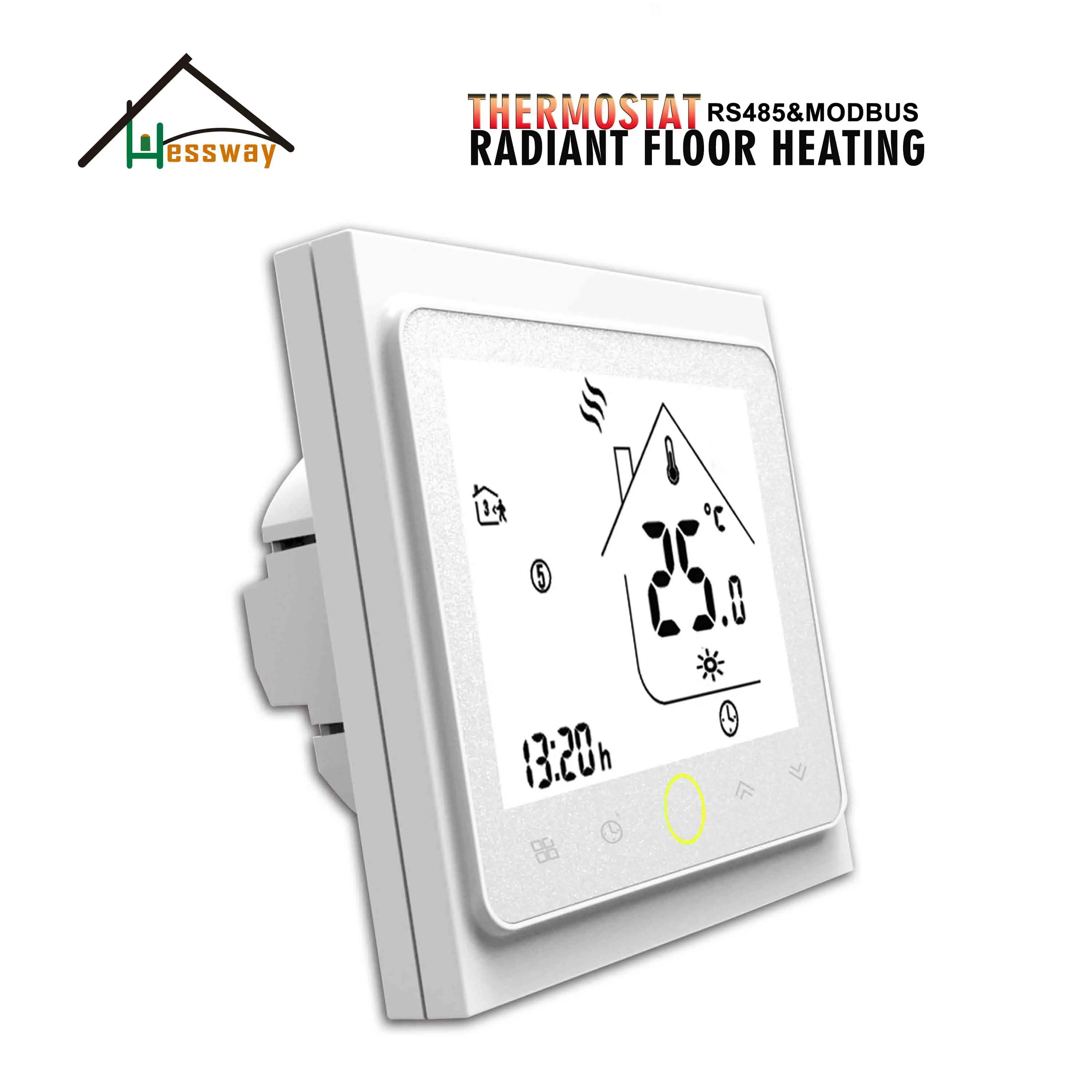 HESSWAY RS485&ampMODBUS NO/NC remote control Thermostat for Warm Floor | Бытовая техника