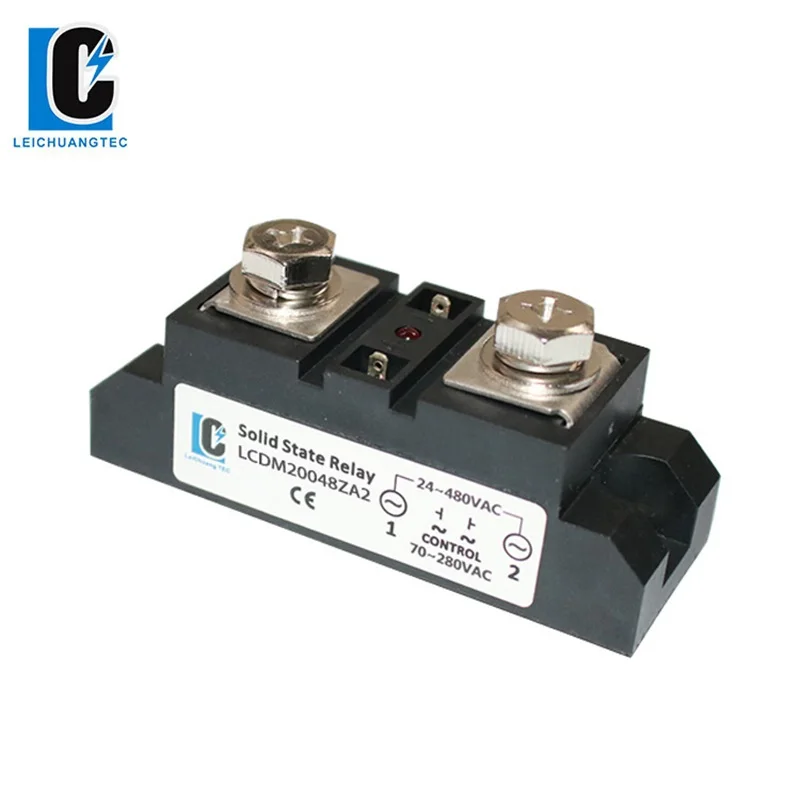 High power Industrial Solid State Relay 200A SSR Relay AC to AC,Zero-Crossing SSR LeiChuang TEC New quantum break zero state