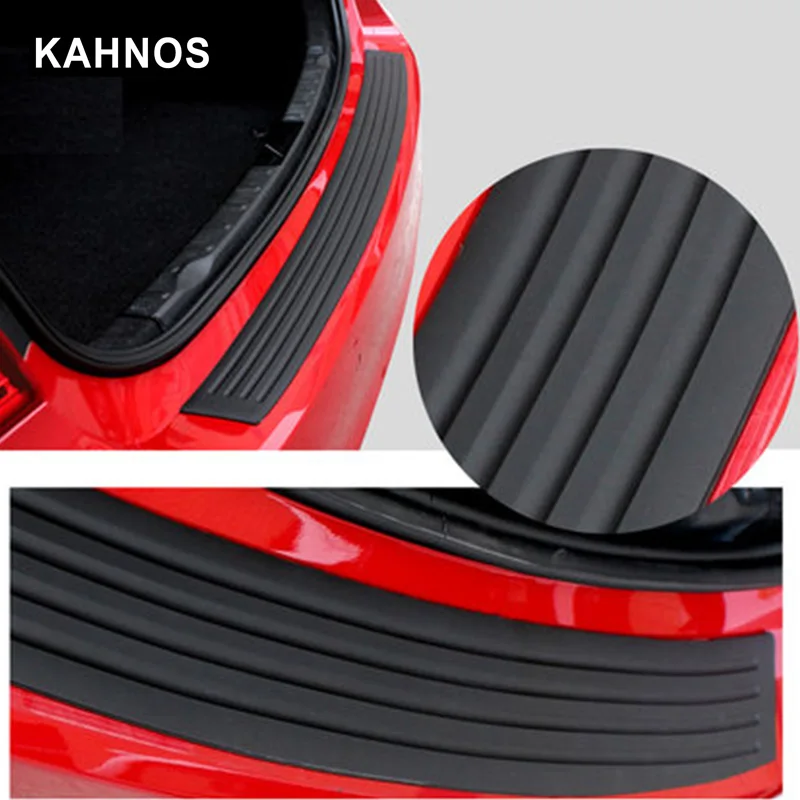 Универсальный Автомобильный задний бампер с защитой от царапин Черная защитная