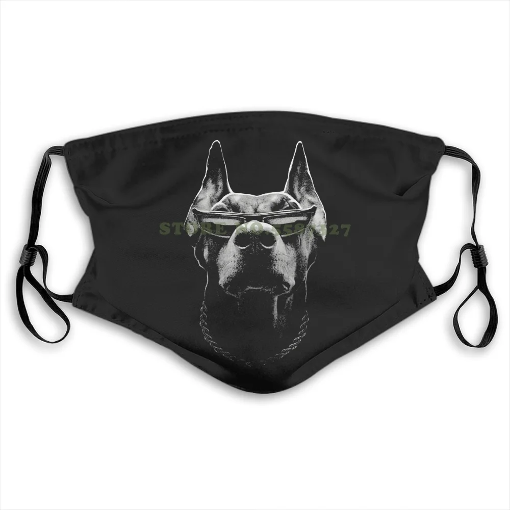 

Стирающаяся маска для лица Big Man Doberman Pinscher размера плюс high 2X 3X 4X 5X 6X 7X 10X