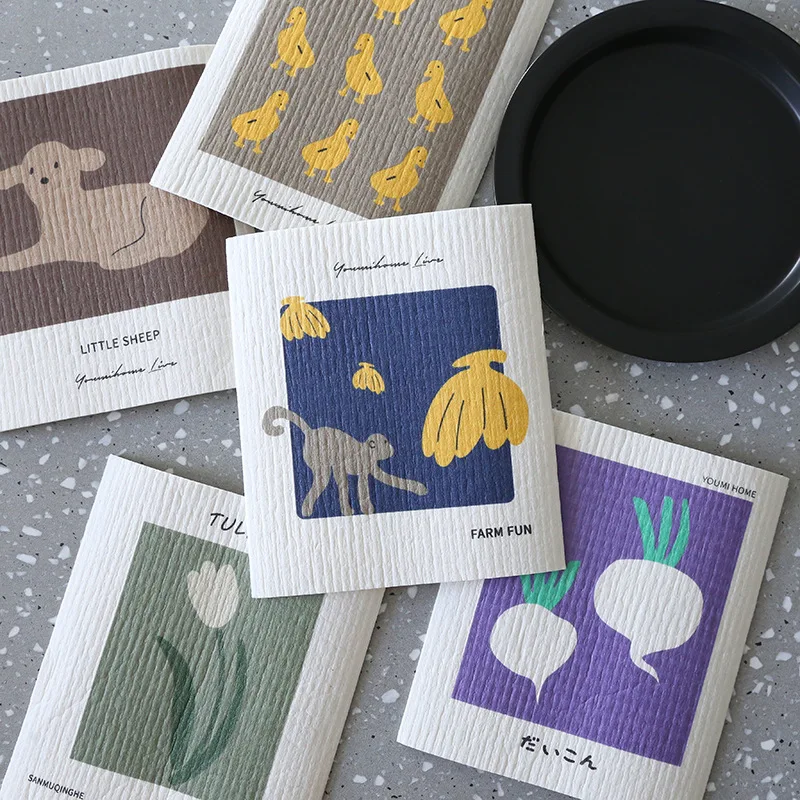 Плотная кухонная ткань из древесной целлюлозы антипригарная масляная