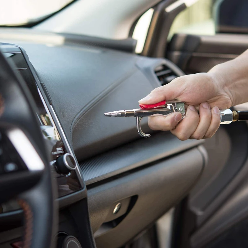 

Hot 17-Piece Set Pneumatic Air Blow Machine Accessories Kit Interchangeable Attachments and Nozzles Included 1/4-Inch NPT