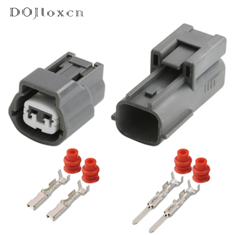 

1/5/10/20/50 Sets Sumitomo 2 Pin Automobile Male Female Engine E-RS Water Temperature Sensor ECT Connector For Nissan Hyundai