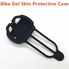 Велосипедный гелевый защитный чехол для датчика частоты вращения педалей Garmin, Bryton, Magene компьютерный сенсор Sensor, черный чехол, 1 шт.
