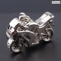 new motorcycle key chain charm metal keychain men women car key ring 4 color key holder best gift jewelry