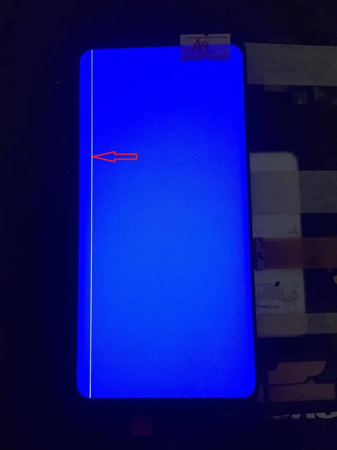 NO.A9 AMOLED с линией для samsung Galaxy S8 PLUS G955A G955U G955F ЖК-дисплей кодирующий преобразователь сенсорного экрана в сборе - Цвет: NO.A9