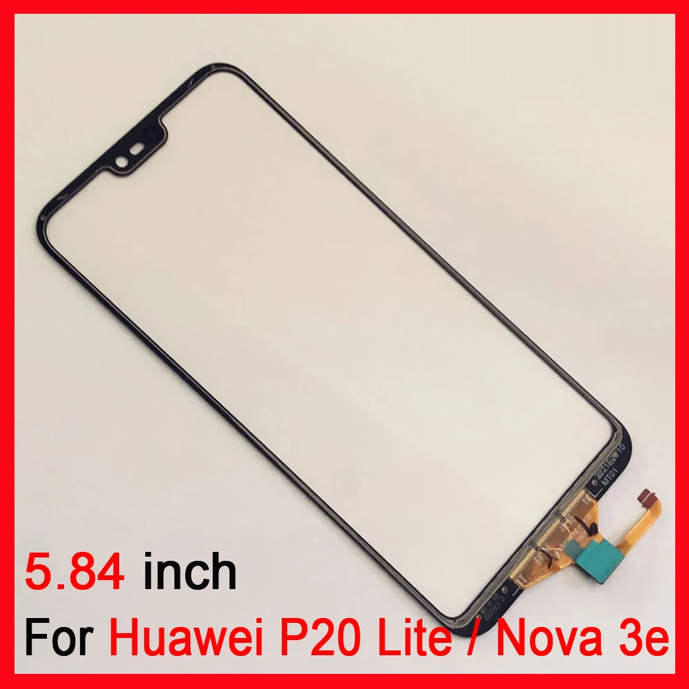 Стекло сенсорного экрана 5 84 дюйма для Huawei P20 Lite / Nova 3E сменная сенсорная панель с