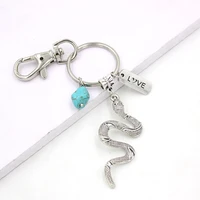 vintage key chain snake keychain key ring bag pendant women bag charm holder accessory jewelry gifts