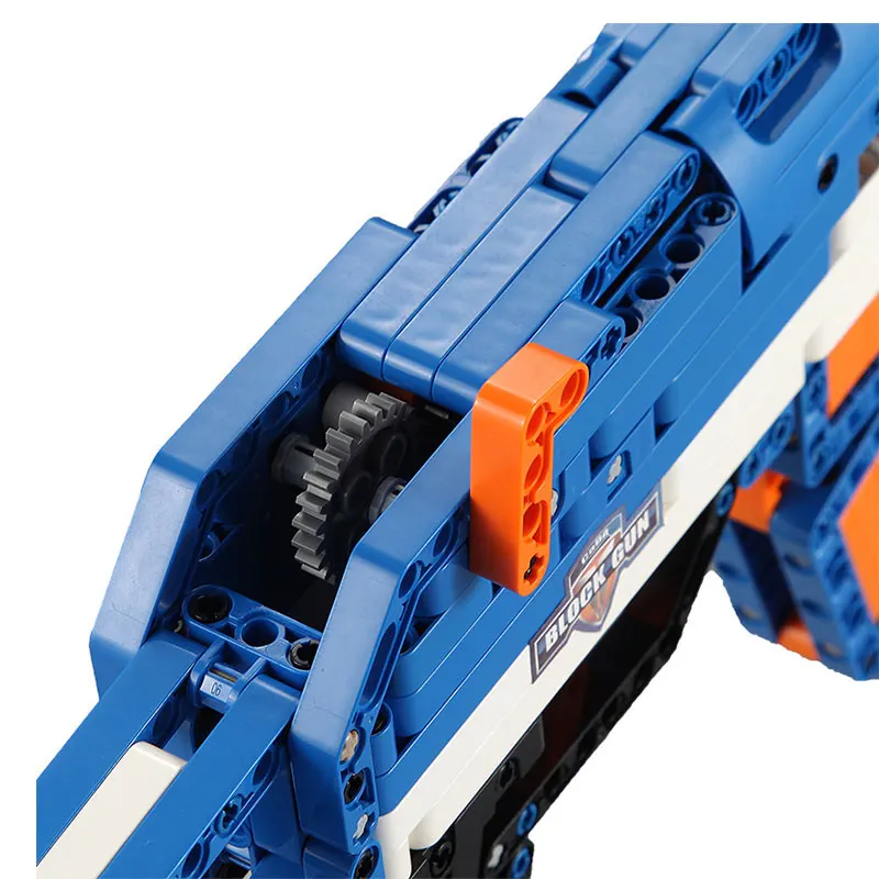 

DIY Rifle Modern War Military Gun Building Block Set Assault AK47 Pistol Army Weapon Brick Toy For Boys