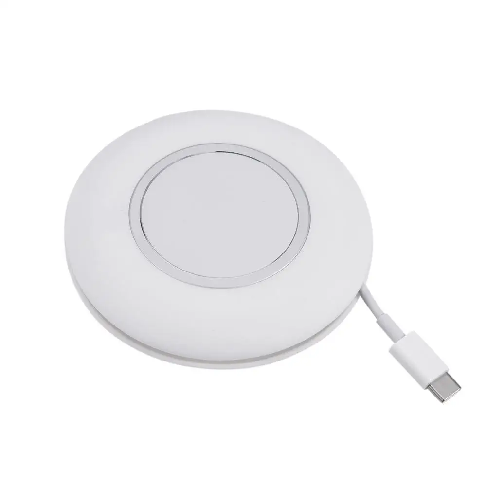 

Wireless Charger Mobile Phone Quick Charge Adapter Non-slip Silicone Base Portable Travel Charger For iPhone 12 12Pro Max 12mini