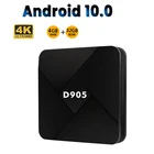 ТВ-приставка на Android, 4K, HD, 2,4 ГГц, Wi-Fi