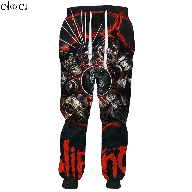 

HX Hip Hop Metal Rock Band Slipknot 3D Print Men Women Autumn Funny Casual Trousers Unisex Streetwear Sweatpants Drop Shipping