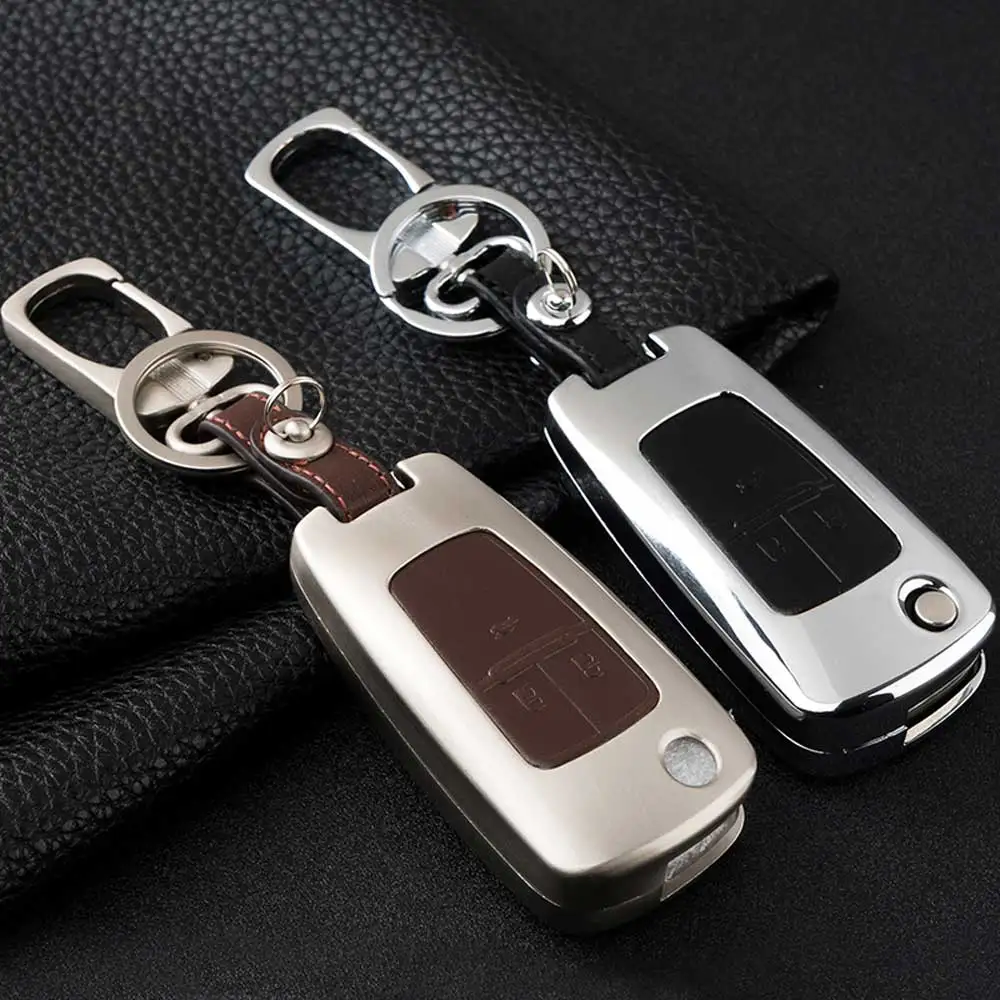 Чехол для ключей Buick Chevrolet Cruze Camaro Malibu Sonic Spark Volt Opel ASTRA Astra Antara из цинкового сплава и