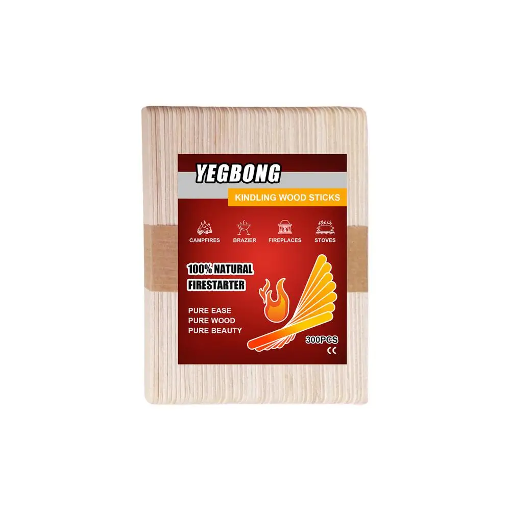 

Popsicle Sticks Paint Stir Sticks Wooden Sticks Crafts Fire Starter For Fireplace Campfire BBQ Wooden Stoves 300 / 500 Ig