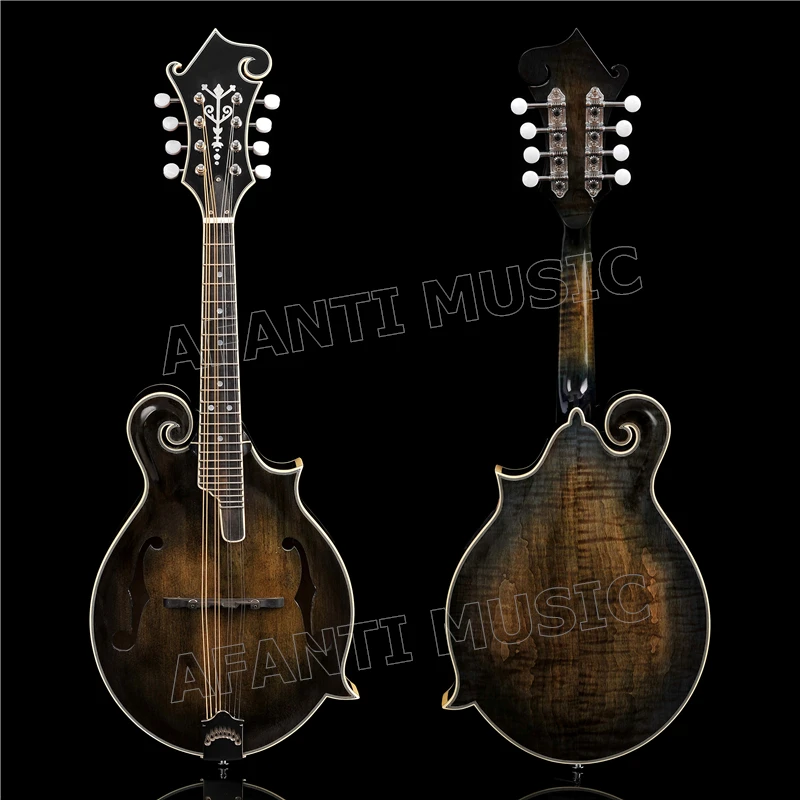 

Afanti Solid Spruce top / Flamed Maple Back & Sides / Afanti Mandolin (AMB-201)