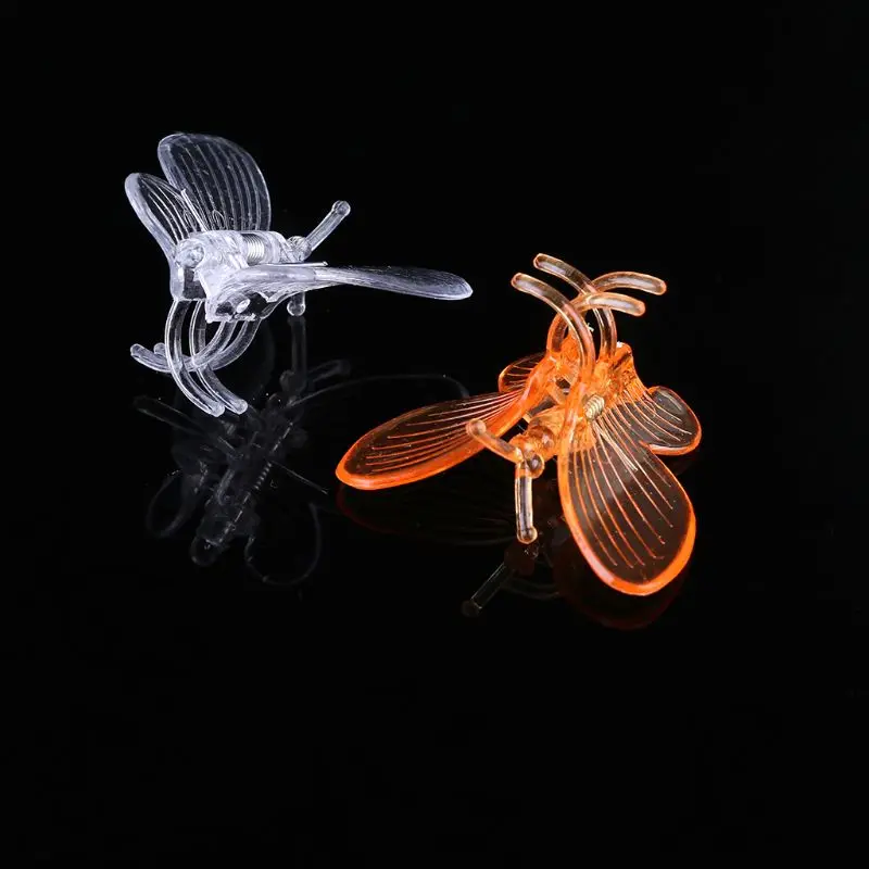 30 Pcs Butterfly Orchid Clips Plant Clips Garden Flower Vine Support Clips Cute