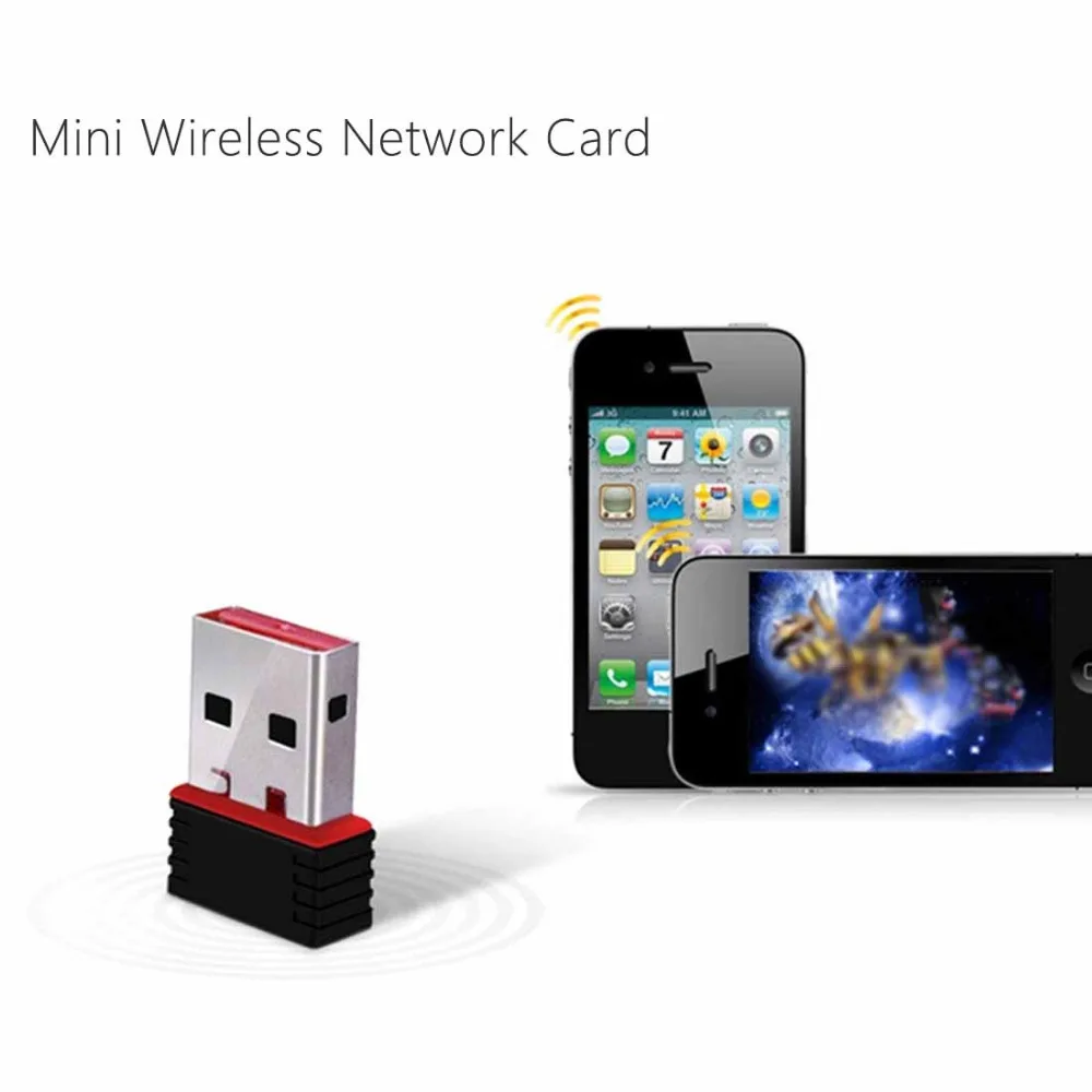 

Мини-адаптер Wi-Fi 150 м, USB, 2,0 Мбит/с, 802,11 b/ g/ n