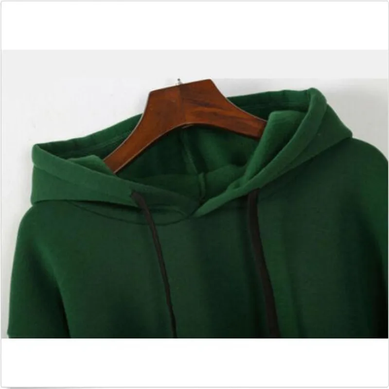 Новая женская осенняя толстовка с капюшоном модная длинными рукавами женский