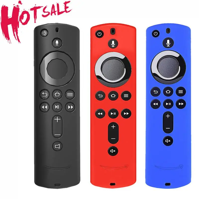 

For Amazon Fire TV Stick 4K TV Stick Remote Silicone Case Protective Cover Skin Remote Control Protection Silicone Cover