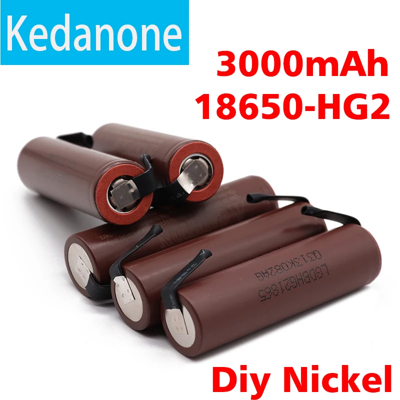 2020 Новый HG2 18650 3000mAh аккумулятор 18650HG2 3 6 V разрядка 20A предназначен для hg2 батареи +