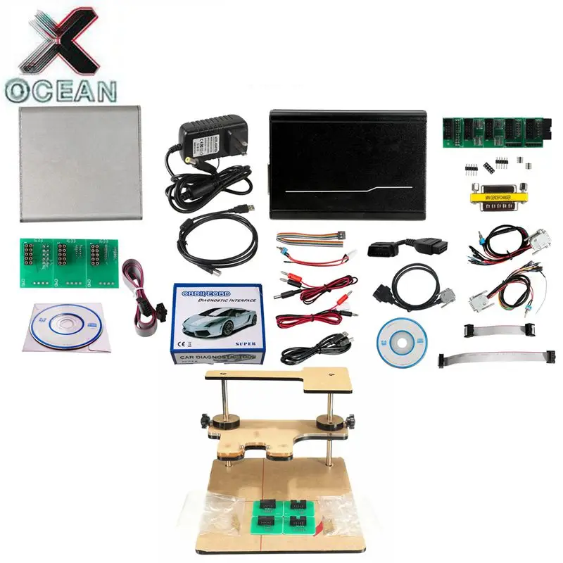 Лучший набор BDM100 V1255 + BDM Рамка Один комплект OBDII ECU Чип программирование