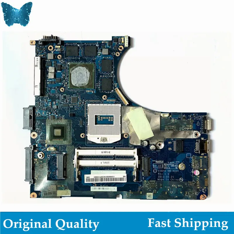 Оригинальная материнская плата для Lenovo Y410P NM-A031 PGA947 1920*1080 полностью