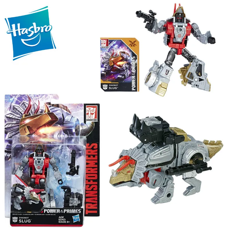 

Новинка Hasbro Generations - Dinobot Slug (мощность класса люкс Primes) 14 см ПВХ Фигурки E0919 Трансформеры игрушки