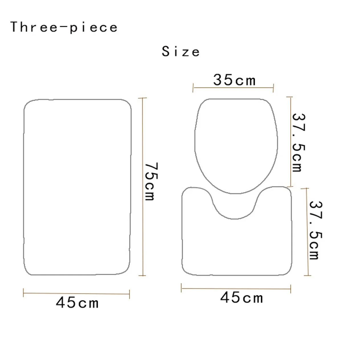 Занавеска для душа из полиэстера комплект ванной комнаты с занавеской и