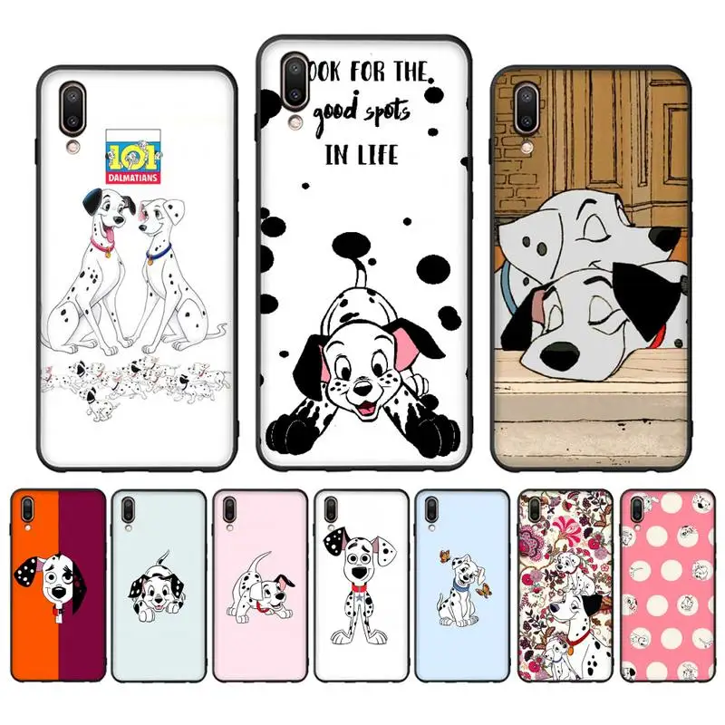 

101 Dalmatians dog Phone Case For Oppo Reno Realme C3 6Pro Cover For vivo Y91C Y17 Y19 Funda Capa