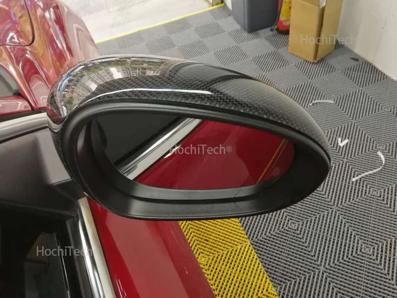 Для Alfa Romeo Giulia- Настоящее углеродное волокно Добавить-на автомобиль заднего вида боковое зеркало крышка s оболочка итальянский флаг Стиль