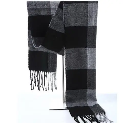 Men Women Plaid Autumn Winter Scarf Women Warm  Scarves 190*32cm Fashion Casual Scarfs Cashmere Bufandas Hombre