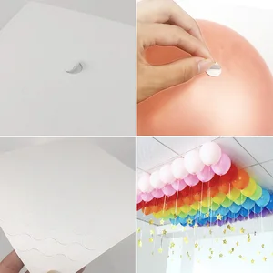 Насадка для воздушных шаров на 200 точек, прикрепляющая к потолку или стене наклейка сделай сам на день рождения, свадьбу