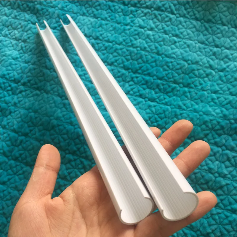 ПВХ Вышивка крестом рамки C Форма полукруглый держать зажим для ткани 50 см высота