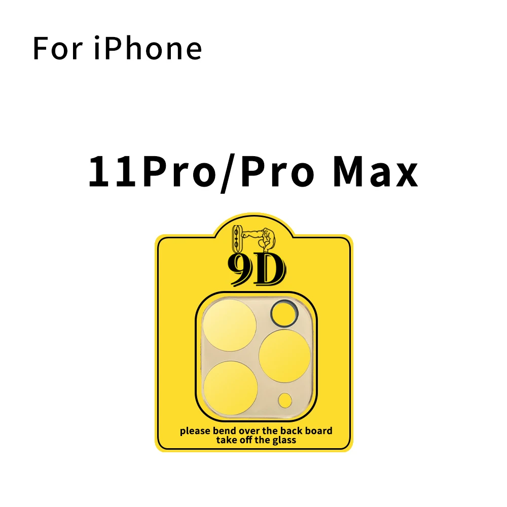 Rose Gold 11Pro-Max Задняя крышка объектива камеры Полная защита для iPhone 11 Pro Max задняя камера наклейка на рассеиватель чехол покрытие протектор Закаленное стекло пленка - Цвет: Rose Gold 11Pro-Max