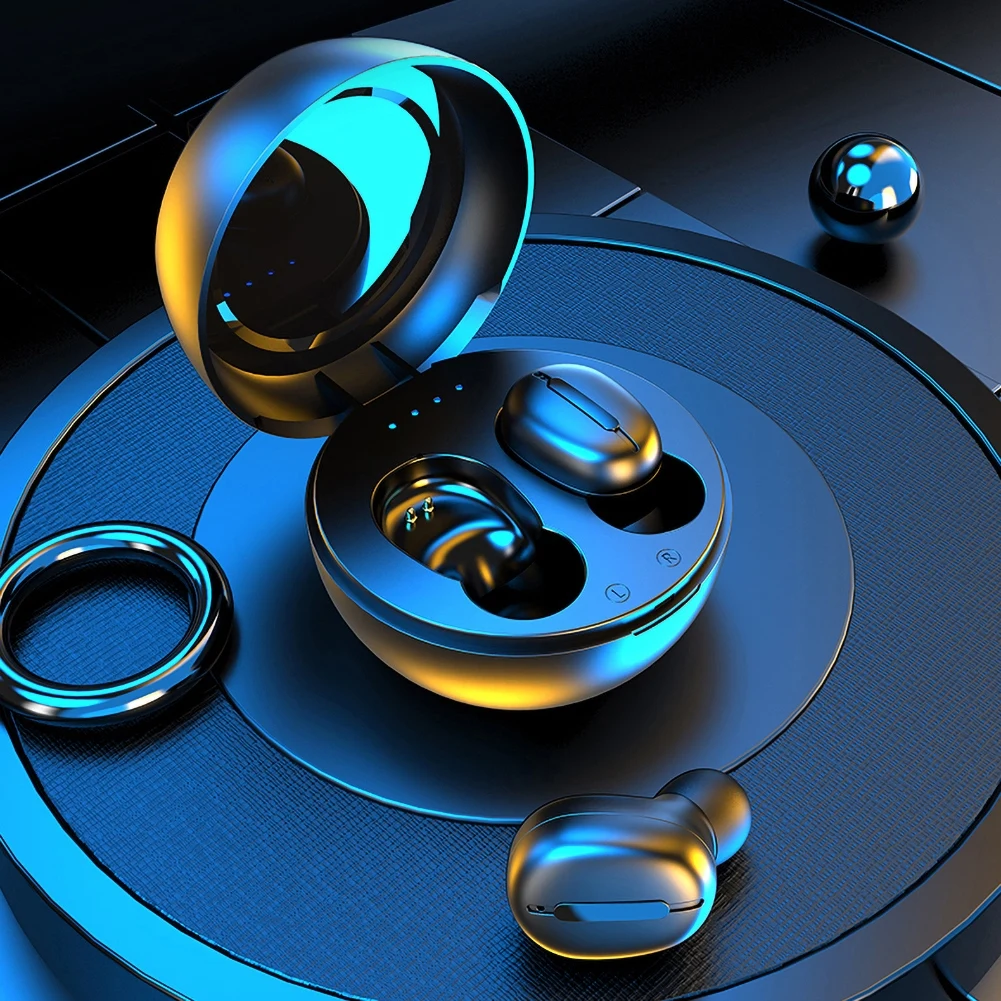 

Водонепроницаемые спортивные стереонаушники с зарядным футляром и микрофоном