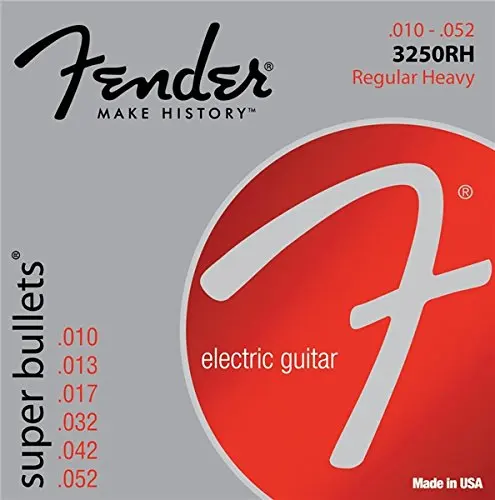 Супер пули СЕРИИ Fender 3250 никелированные стальные Струны для электрогитары все 5