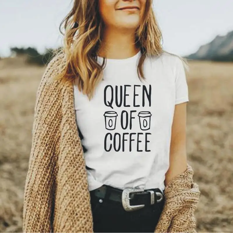 

Harajuku Cotton T-shirt Women Tops Summer Short Sleeve O-neck Street Tee Shirt Femme Black White Loose Women Tshirt