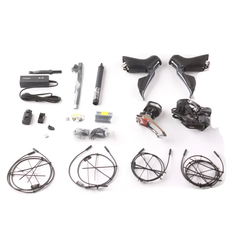 

SHIMANO UT ULTEGRA R8000 R8050 Di2 Electric Road Bike Bicycle Groupset 2x11 22 Speed Kit Electronic Parts Include Wires Battery