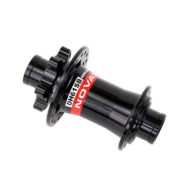 Novatec DH61SB Mtb дисковый тормоз 32 36 отверстий велосипедная ступица DH через ось горные