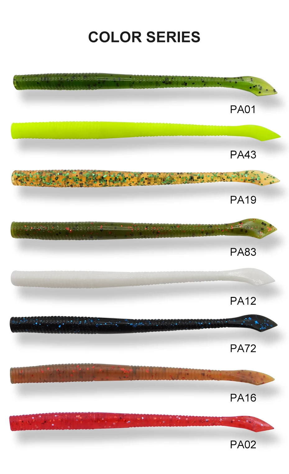 ESFISHING мягкие приманки Червячные Cutty 100 мм 10 шт. 2 9 г Рыболовная Приманка Crankbait