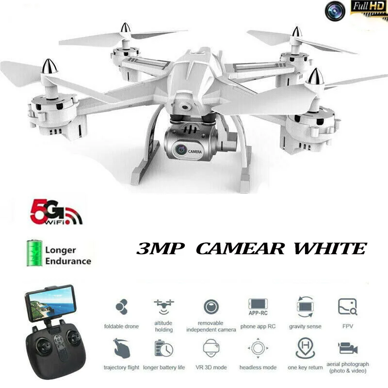 Горячая rc вертолет 20 мин Летающий Дрон с 1080P WiFi FPV камера RC Квадрокоптер электрическая игрушка Дрон самолет подарок на день рождения