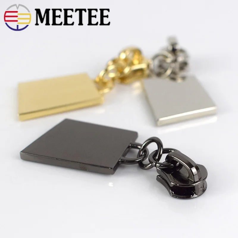 5 шт. # металлическая головка на молнии для металлических сумок Одежда обуви