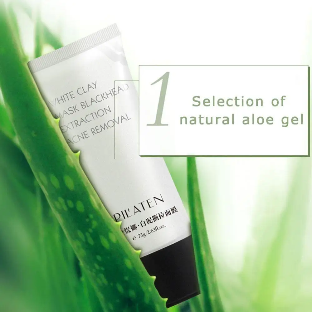 Маска для удаления черных точек маска из белой глины глубокое очищение лечения