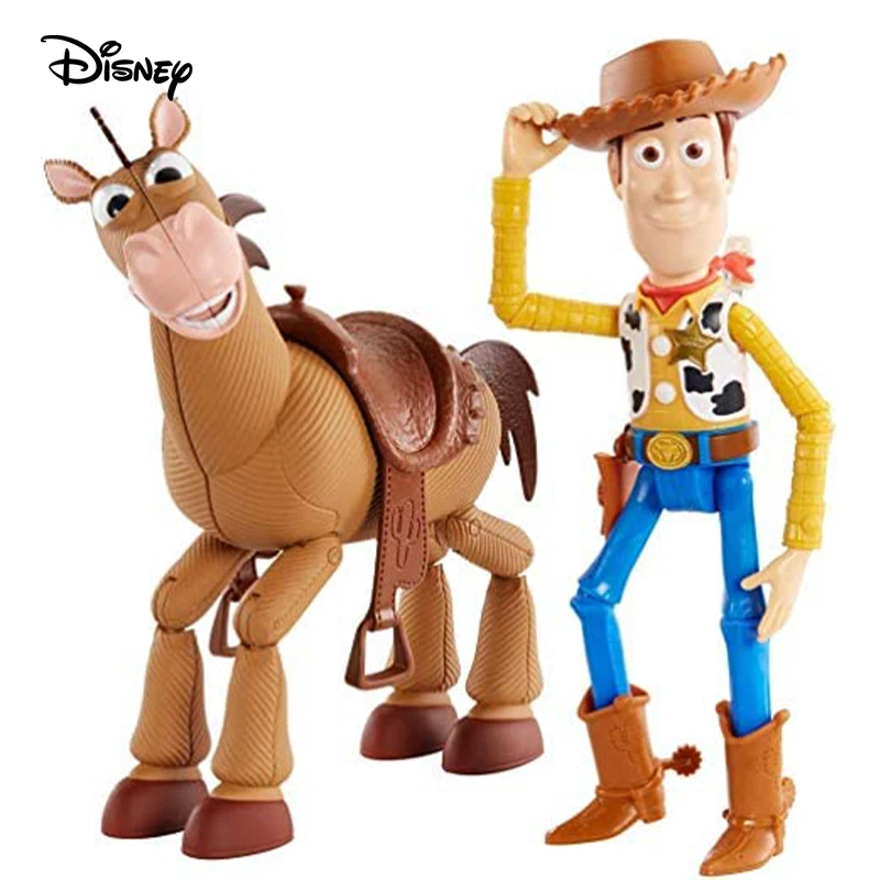 

Экшн-фигурка героя Disney Pixar «История игрушек 4», Вуди и яблочко, оригинальный персонаж Вуди, подвижные Коллекционные фигурки, модели GDB91