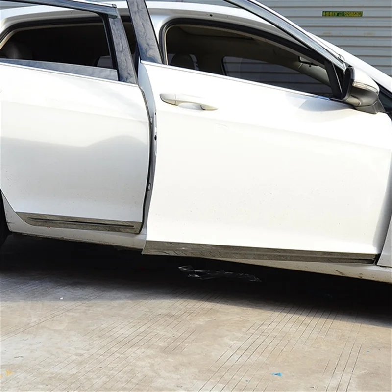 WELKINRY для VW Golf 7 7,5 MK7 VII MK7.5 2013 из нержавеющей стали корпус автомобильной двери боковые moulidng отделка