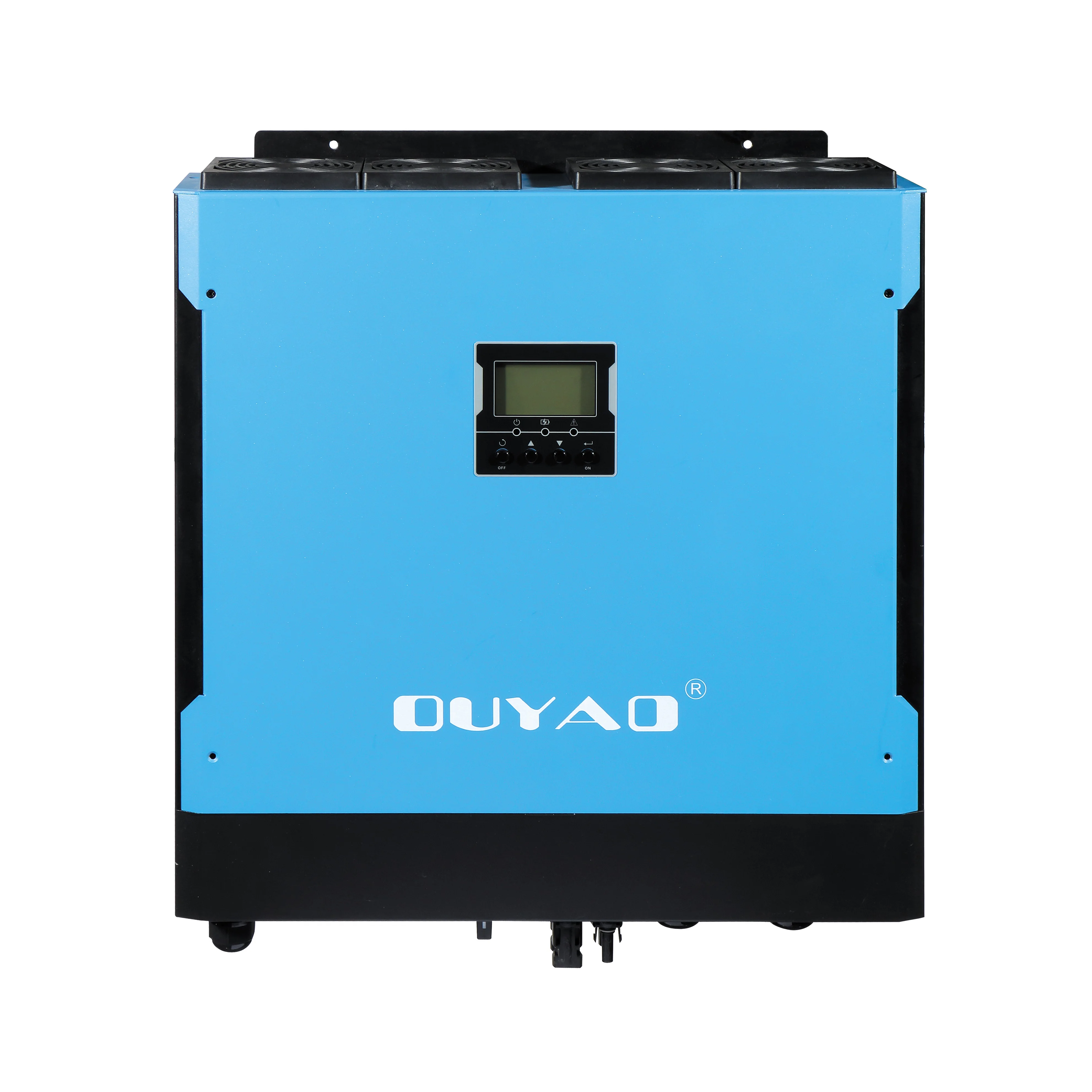 

Ouyad solar hybrid grid tie inverter 5.5kw with built-in timer for various mode of on/off operation
