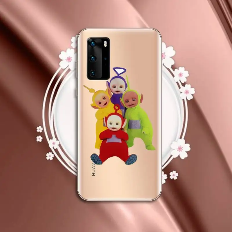 

Cute Teletubbies cartoon High-quality luxury shell Phone Case Transparent for Huawei P honor 8 10i 20 30 40 smart 2019