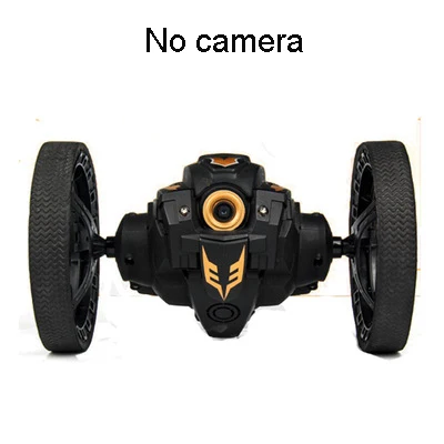 Black no camera Wi-Fi FPV Камера HD RC Jumping автомобиль скачок высокое Stunt автомобилей с музыкой светодиодный фары RC автомобиль отказов игрушка в подарок для ребенка - Цвет: Black no camera