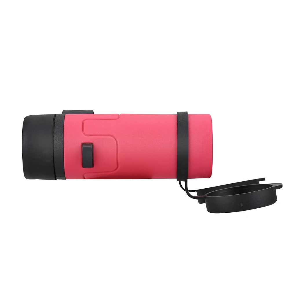 Детский бинокулярный уличный бинокль с фиксированным ремешком и резиновыми